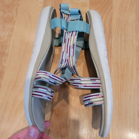 Teva Terra Float Livia Multi-Color Strappy Sandals Size 10.5 - Picture 4 of 9